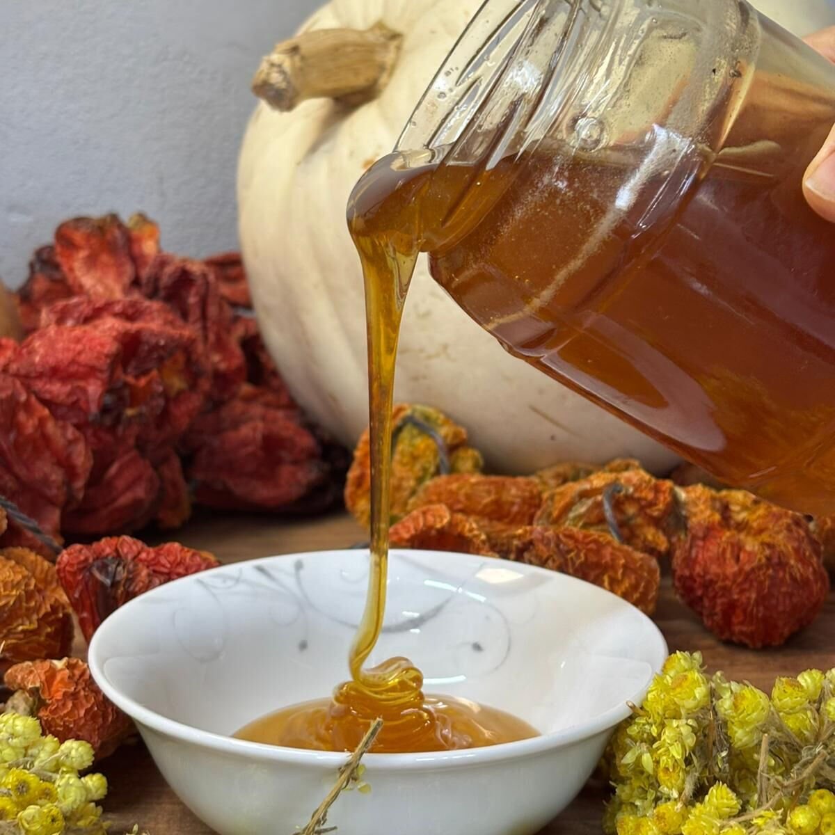 Organik Çiçek Balı 900 gr