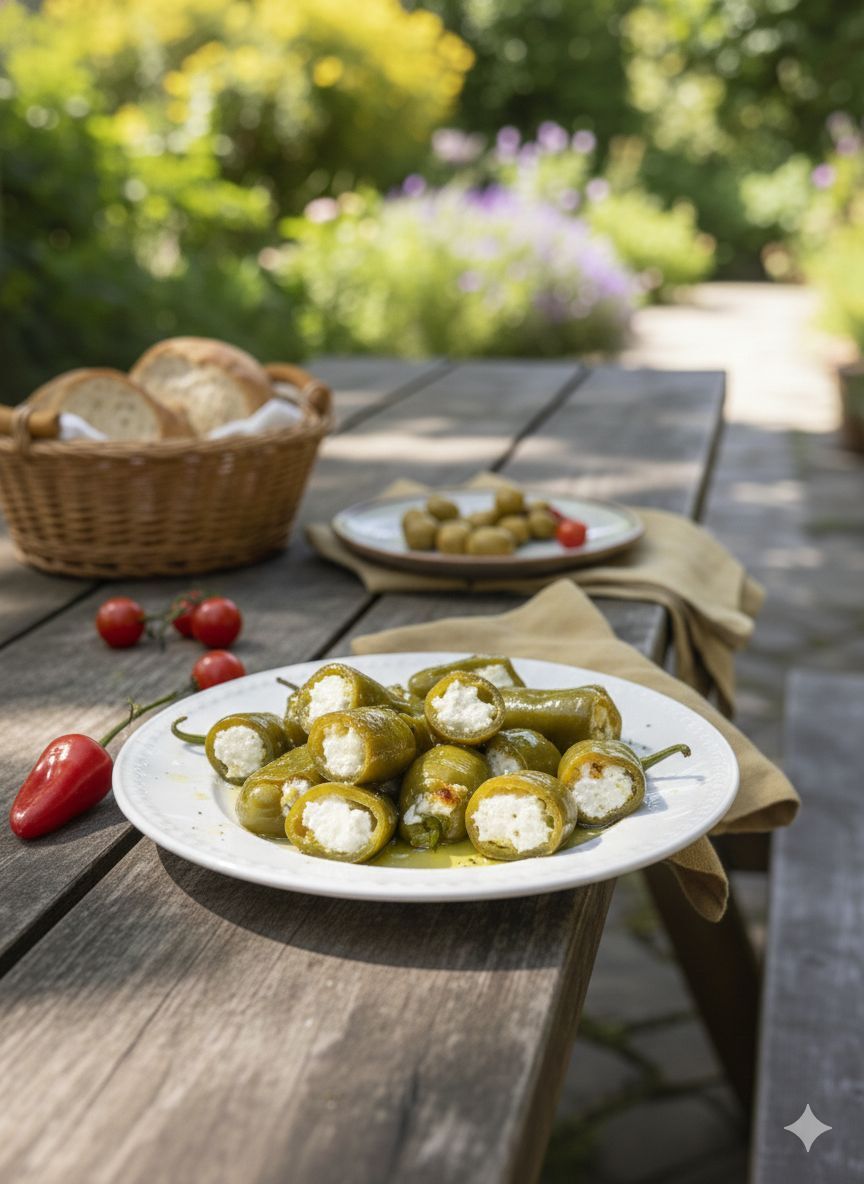 Peynir Dolgulu Jalepeno Biber Turşusu