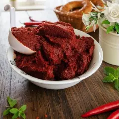 Hatay El Yapımı Süs Biber Salçası (Çok Acı) 1Kg